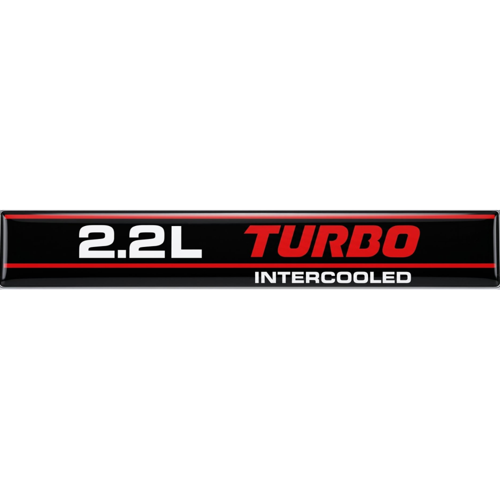 2.2 Liter Turbocharged Intake Manifold Replacement Decals