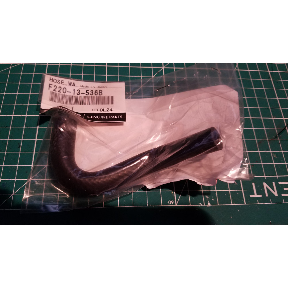 1st Gen turbocharger coolant hose upper Mazda F220-13-536B 1st Gen turbocharger coolant hose upper Mazda F220-13-536B