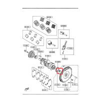 Mazda OEM Clutch Pilot Bearing Mazda OEM Clutch Pilot Bearing