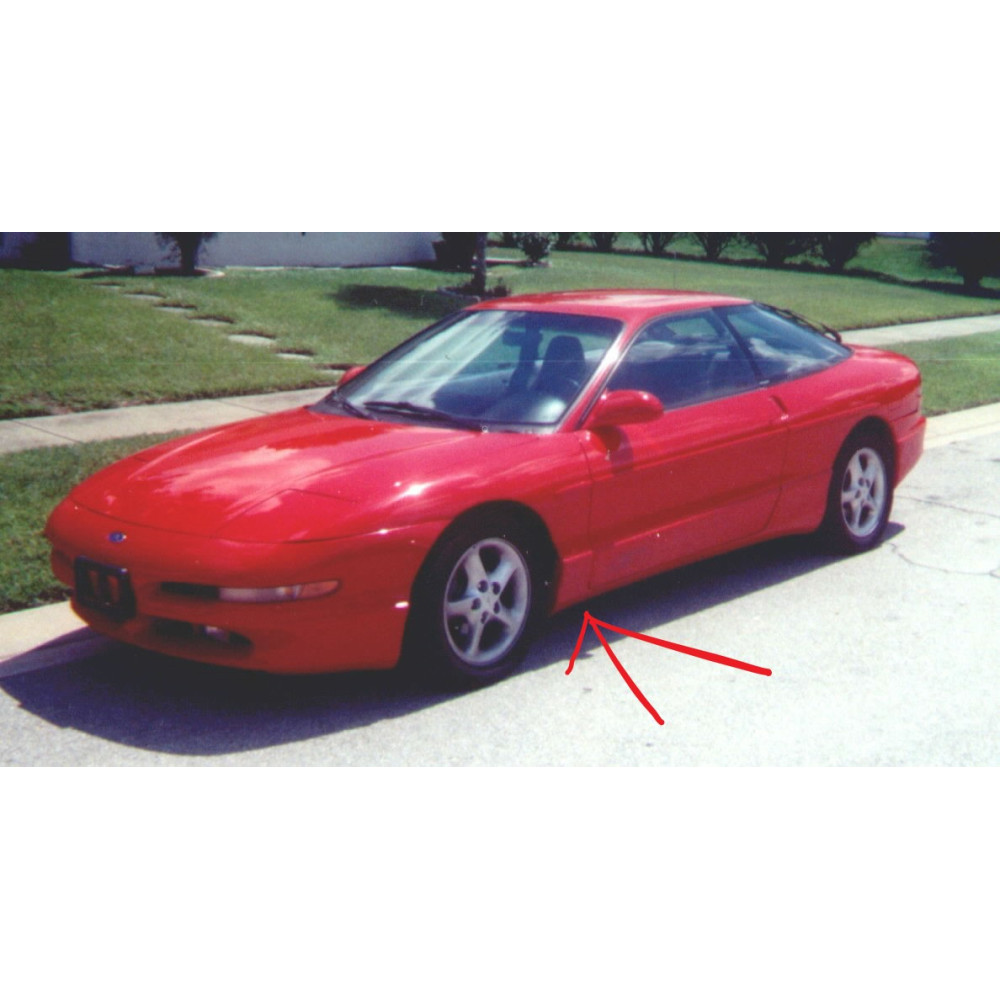 1993-1997 Ford Probe GT Replacement Fender skirt ground effect 1993-1997 Ford Probe GT Replacement Fender skirt ground effect