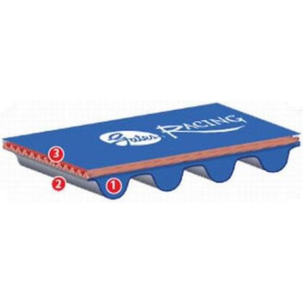 Gates 93-97 Ford Probe 4 cylinder Racing Performance Timing Belt Gates 93-97 Ford Probe 4 cylinder Racing Performance Timing Belt