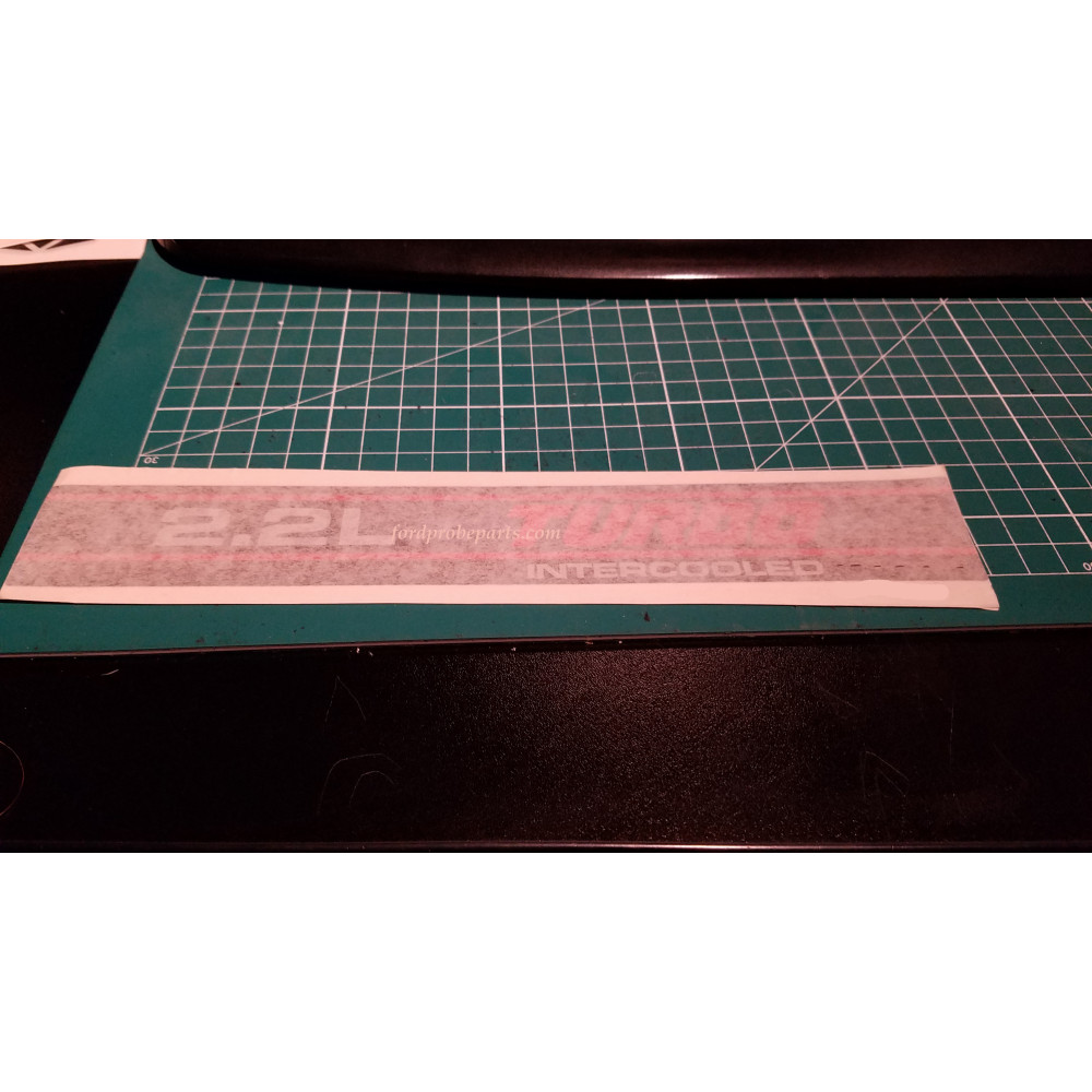 2.2 Liter Turbocharged Intake Manifold Replacement Decals 2.2 Liter Turbocharged Intake Manifold Replacement Decals